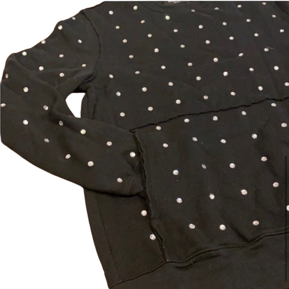 Skullhouse - Black Dripping With Diamonds Crewneck - Picture 6 of 7